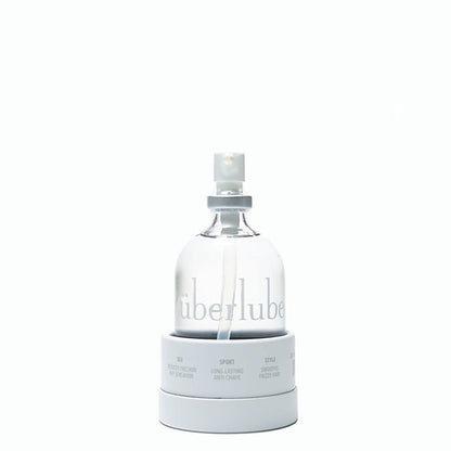 Überlube Signature Bottle standing on a light background